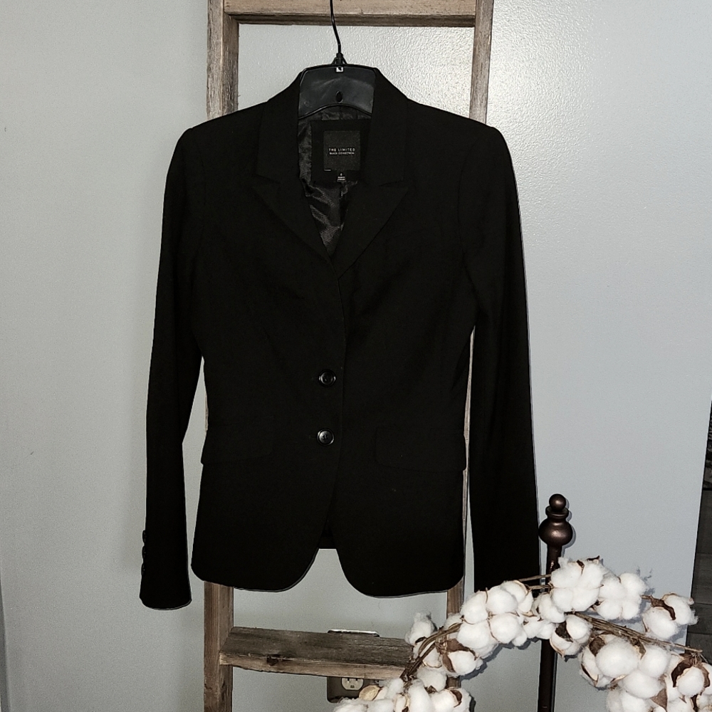 The Limited Women's Black Lined Blazer Sz 0